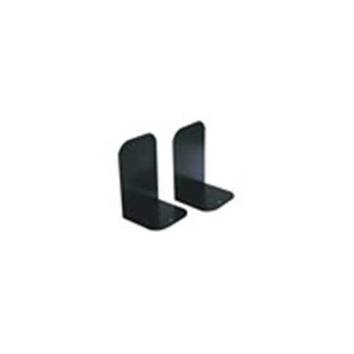 Esselte Metal Bookends Black Pair